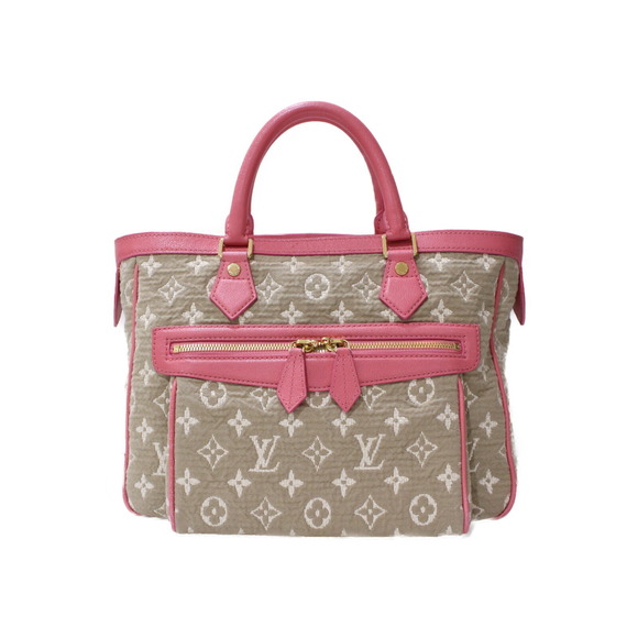 Louis Vuitton Handbags - Louis Vuitton Sabia Cabas canvas leather handbag Beige Tan pink bag